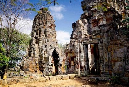 Temple Wat Banan a Battambang