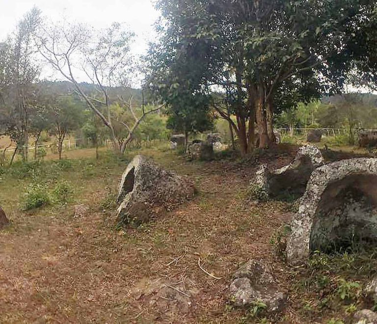 Plaine des jarres au Laos