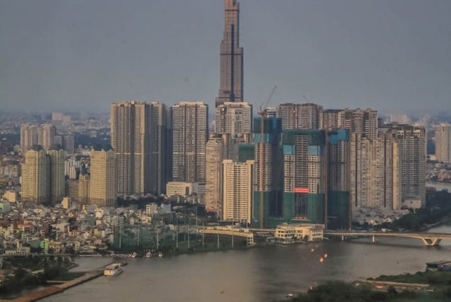 Ville de Saigon moderne