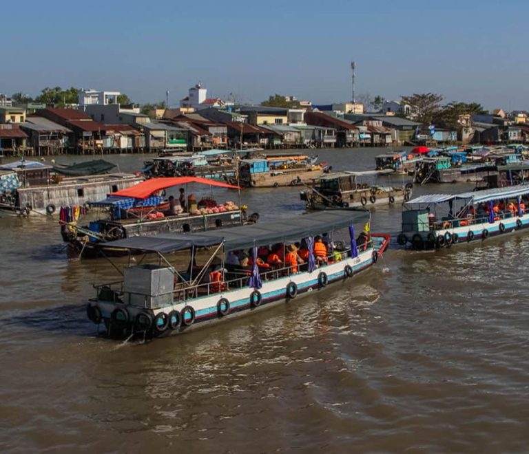 marche flottant de Cai Rang