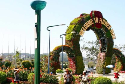 le jardin des fleurs de Dalat