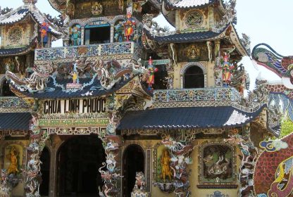 La pagode Linh Phuoc Dalat