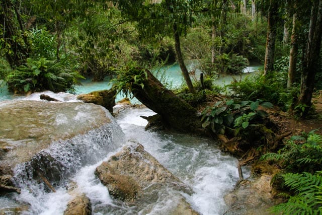 Chute Kuang si Laos