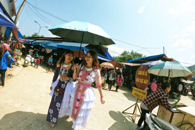 le marché de Bac Ha