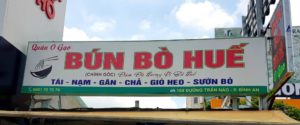 Bun Bo Hue a Saigon