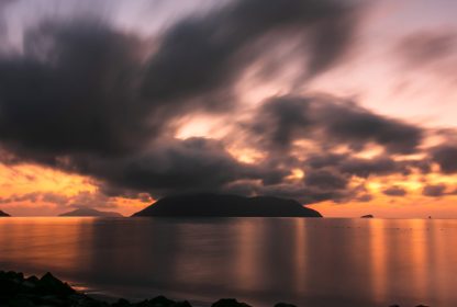 Le coucher du soleil à Côn Đảo