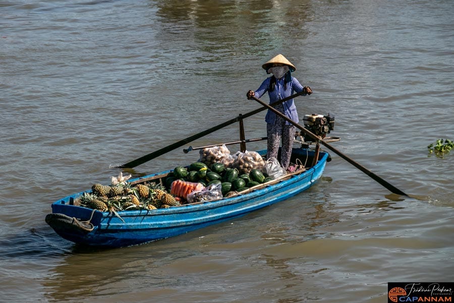 marche flottant de Cai Rang
