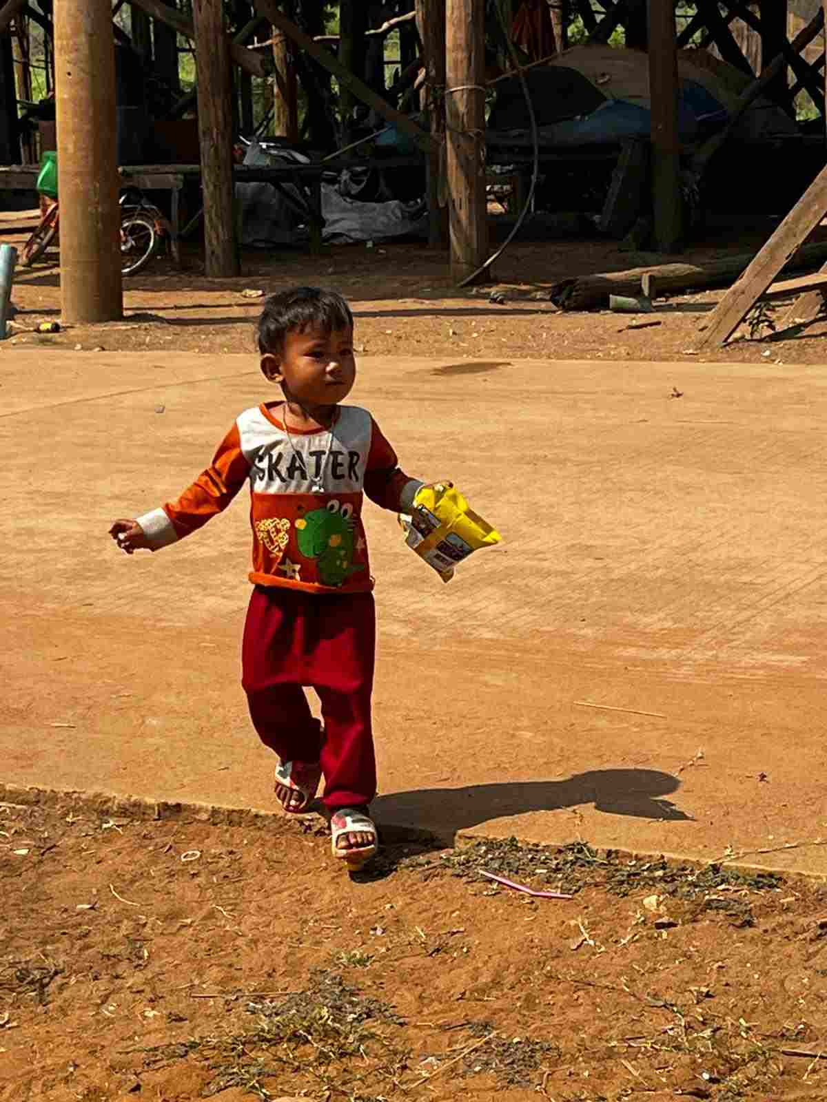 enfant au village
