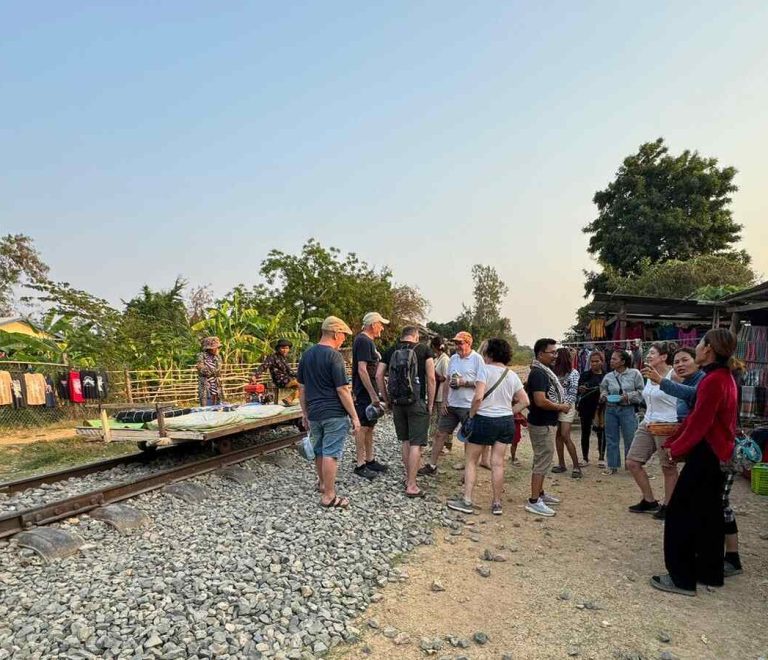 train en bamboo